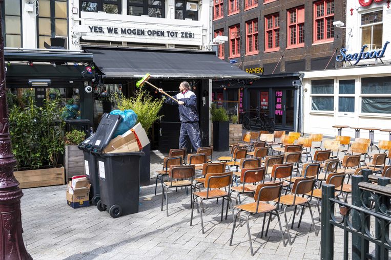 Prima terrassenweer maar van korte duur