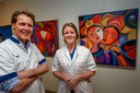 Martijn Lutke Holzik  en Marloes van Pelt van ZGT