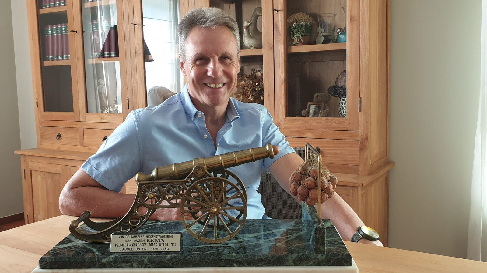 Erwin Vandenbergh (62) rekent tijdens het EK vooral op ‘erfgenaam