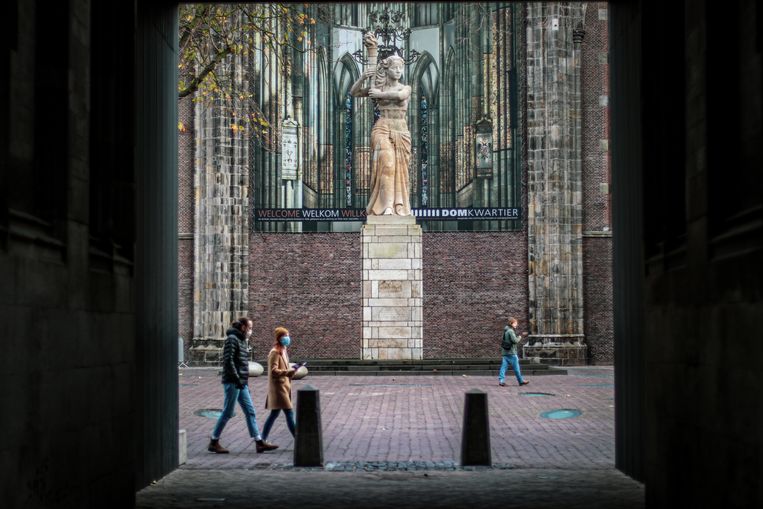 Het verzetsmonument in Utrecht.  Beeld Fouad Hallak