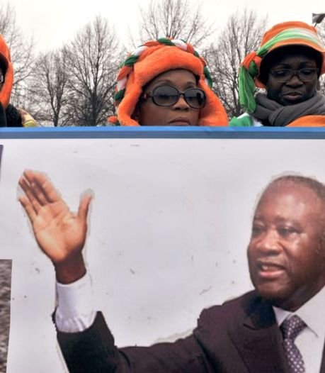 Manifestation à La Haye pour la libération de Gbagbo