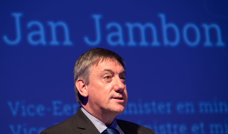 Minister van Binnenlandse Zaken Jan Jambon (N-VA). Beeld BELGA