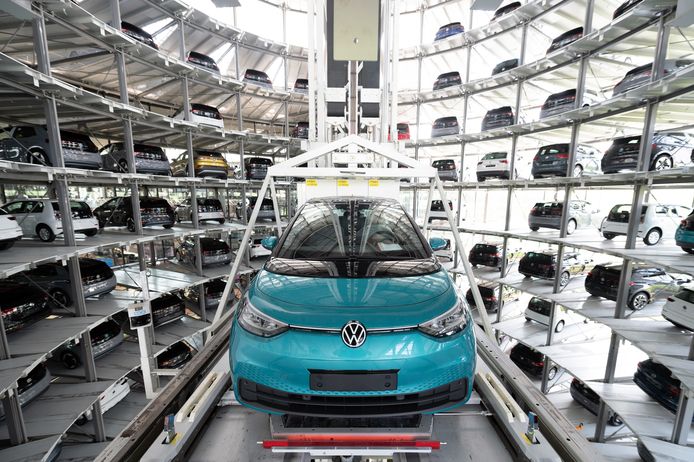 VW-fabriek in Dresden.