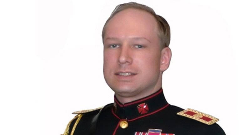 Anders Breivik. Beeld reuters