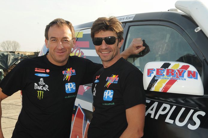 Pascal Feryn en Koen Wauters nemen deel aan de Dakar in de 'Classic-categorie'. <<Een plaats in de top 20 zou heel mooi zijn.>>