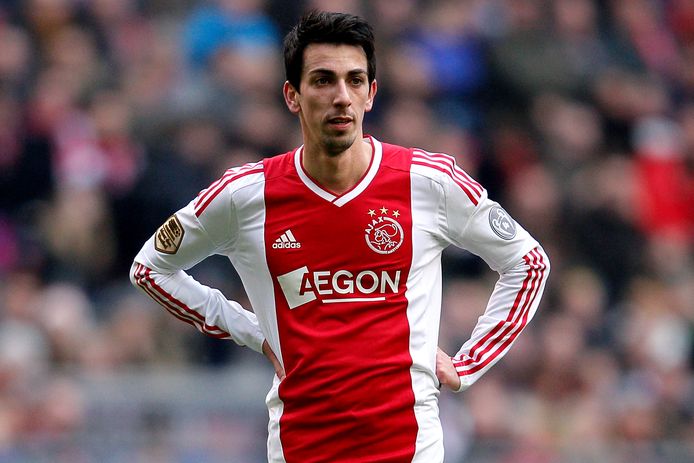 Isaac Cuenca in het shirt van Ajax in 2013.