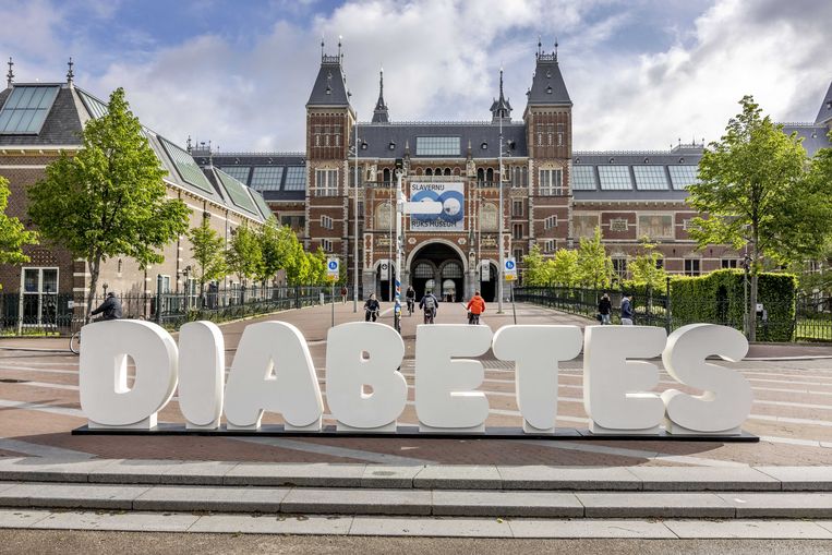 Lancering nieuwe campagne Diabetes Fonds brengt letters terug naar Museumplein