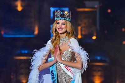 IN BEELD. Tsjechische Krystyna Pyszková (23) is de nieuwe Miss World