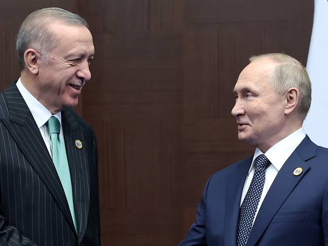Erdogan belt Poetin over oorlog en dringt aan op diplomatieke inspanningen