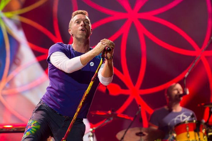 Chris Martin van Coldplay.