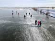 Schaatsen op de Roeibaan Zevenhuizen.