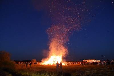 Paasvuur Erica loopt uit de hand, bungalowpark tijdelijk ontruimd