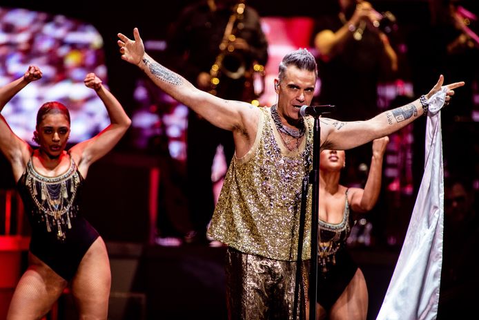 Robbie Williams in de Ziggo Dome.