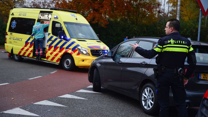 Een fietser is vrijdagmiddag zwaargewond geraakt bij een ongeval in Asten.