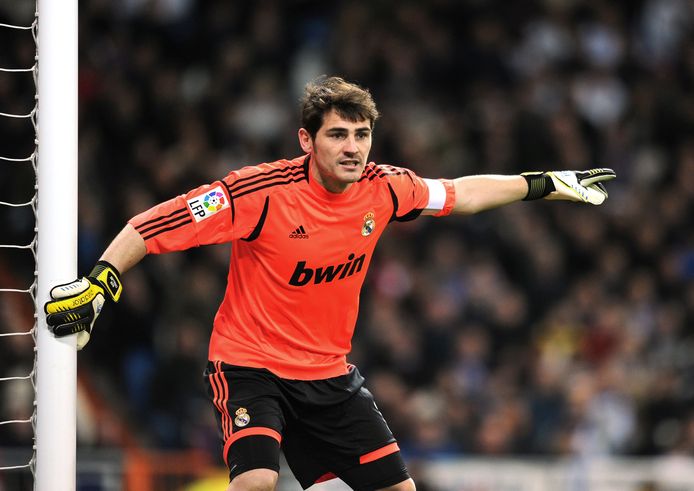 Casillas in actie voor Real.