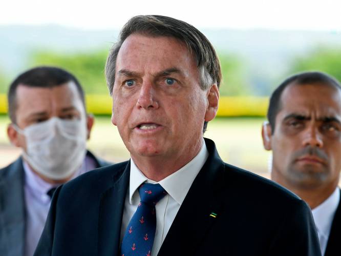Braziliaanse president noemt angst voor coronavirus "hysterisch" en zou zelf “niks voelen” als hij besmet was