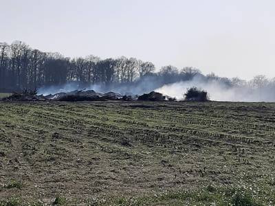 Paasvuur in Buurse al in de hens: ‘Jammer, maar de beste keuze nu’