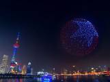 L’incroyable spectacle de drones pour célébrer le Nouvel An à Shanghaï