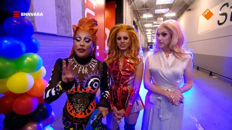Dragqueens over de Prideweek.  Beeld 