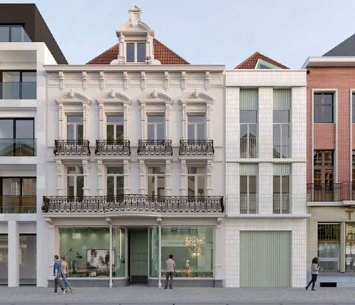 Zo wordt het beschermd monument in de Rijselsestraat 15 in ere hersteld. Aanpalend in de Rijselsestraat 17 komt een nieuwbouw, die nauw aansluit bij de historische gevel