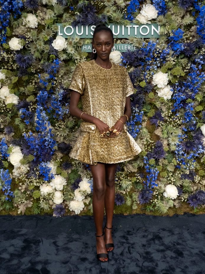 Marie-Pierra Cacoma alla cena di gala di Louis Vuitton Monaco il 1 luglio 2021 a Monaco.