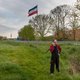 Wat doet de boer met omgekeerde vlag, als de schoonzoon ex-militair is?