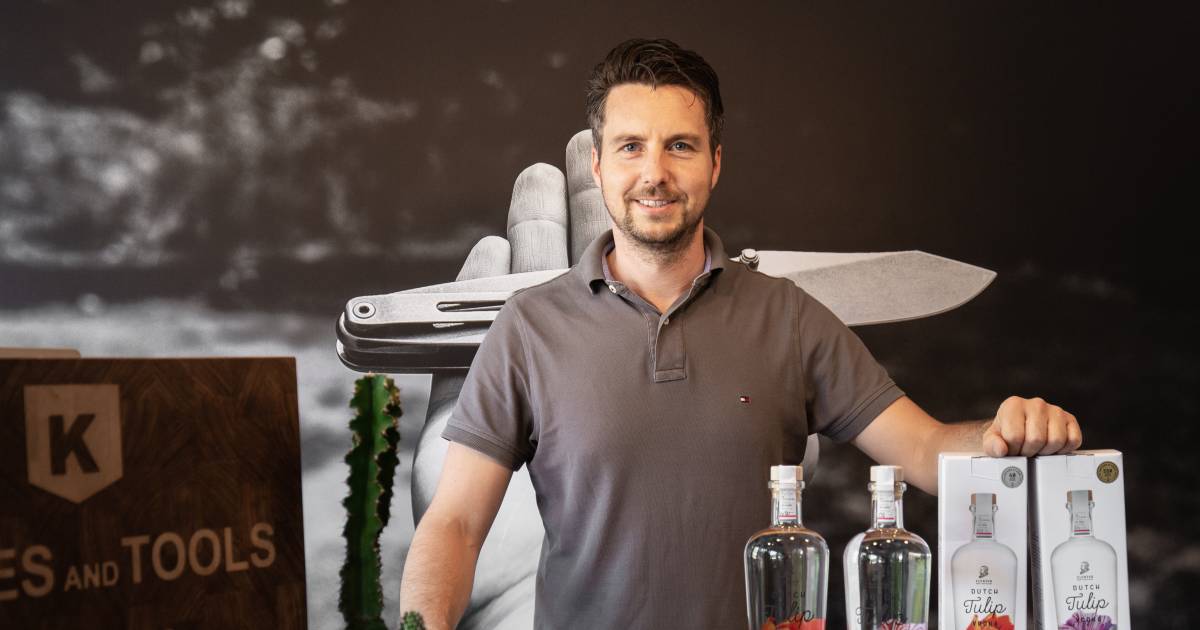 Apeldoorner Bart Bouter wint met zijn wodka van Ilja Gort 'We dronken direct een glas champagne