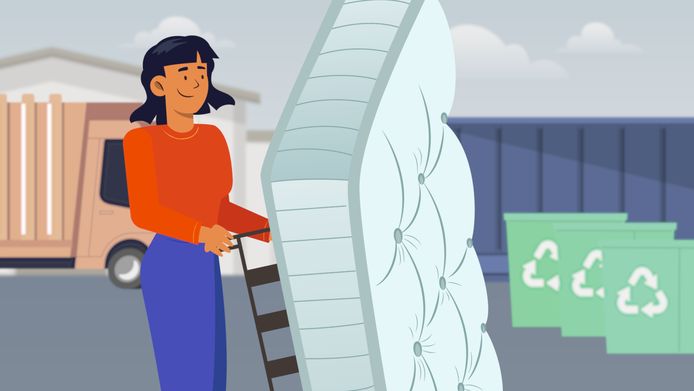 Je matras vervang je best om de 10 jaar: zo wordt hij gerecycleerd ...