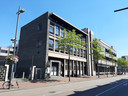 De voormalige Van MIerlo-bank aan de Wal in Eindhoven, later onderdeel van de ABN-Amro op de hoek Stadhuisplein.