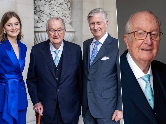 Koning Albert viert 90ste verjaardag met nieuw portret: hij poseert samen met koning Filip en kroonprinses Elisabeth