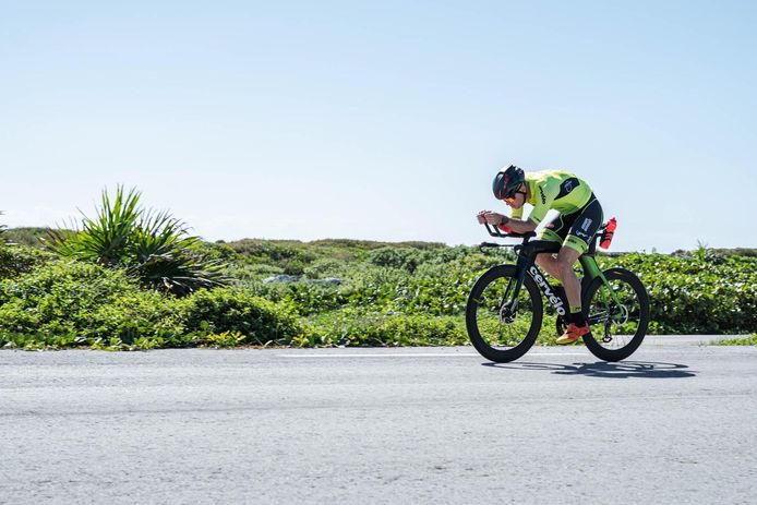 Frederik Van Lierde in Cozumel.