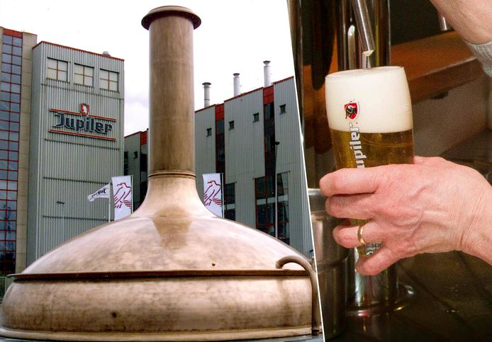 De brouwerij van Jupiler in Herstal.