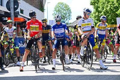 LIVE. Peloton houdt kopgroep van vijf met drie Belgen onder schot in derde etappe Baloise Belgium Tour