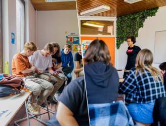 Winnares Herman De Coninckprijs op bezoek in Campus Kompas