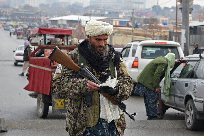 Leden van de taliban.