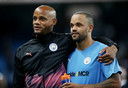 Vincent Kompany (l) met zijn vier jaar jongere broer François.
