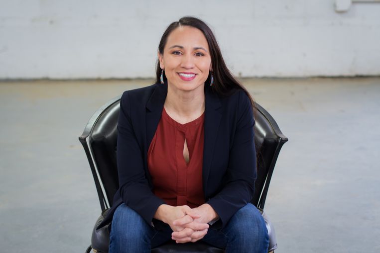 Sharice Davids Beeld Sharice Davids