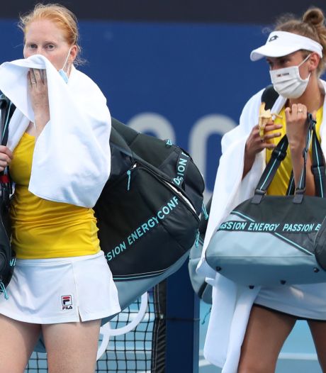 C’est déjà fini pour Elise Mertens et Alison Van Uytvanck, éliminées dès le premier tour en double