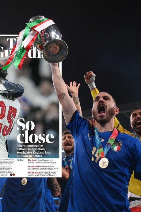 “L'Italie a transformé les Three Lions en lionceaux”: la presse anglaise panse ses plaies, les journaux italiens euphoriques