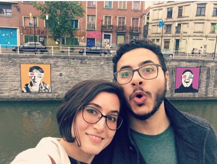In Egypte is student Ahmed Samir Santawy (29), vriend van de Gentse Souheila Yildiz (31), veroordeeld tot een celstraf van vier jaar wegens het ‘verspreiden van fake news’ en ‘deelname aan een terroristische groep’. Beeld rv