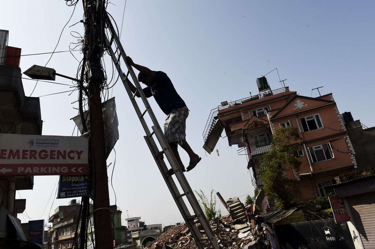 Kathmandu. Beeld afp