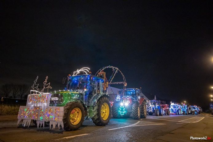 Tractorparade in Londerzeel. Terugblik januari 2019