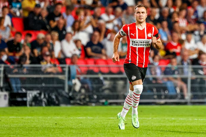 PSV-speler Mario Götze