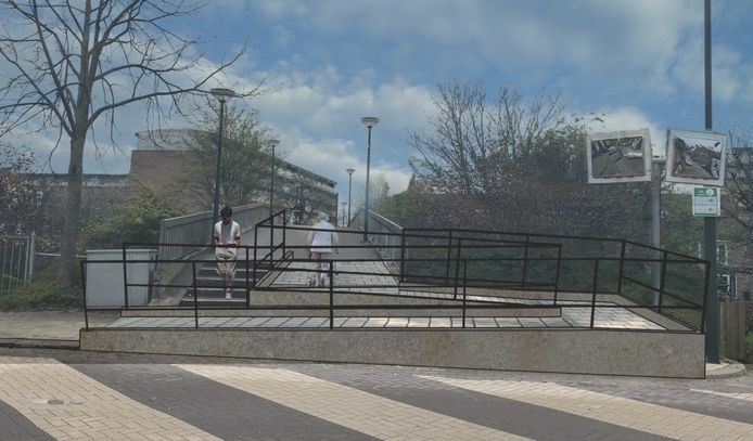Een van de mogelijkheden is het aanbrengen van hellingbanen.