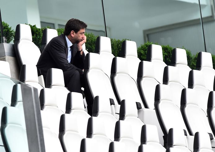 Voorzitter Andrea Agnelli van Juventus.