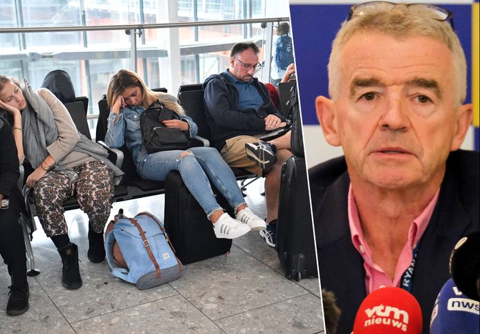 Ryanair-topman Michael O’Leary voorspelt chaos door te verwachten stakingen bij de luchtverkeersleiding in Frankrijk.