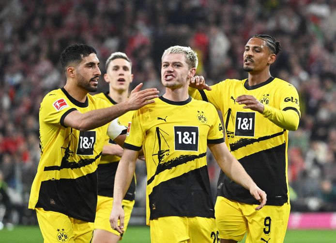 Ryerson verzekerde Dortmund van de zege.