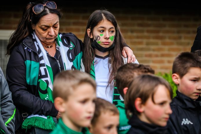 eerbetoon cercle Brugge supporters aan overleden Miguel Van Damme
