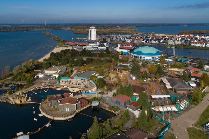 Ter illustratie: zeezoogdierenpark Dolfinarium in Harderwijk is vanwege een slogan op de vingers getikt door de Reclame Code Commissie.