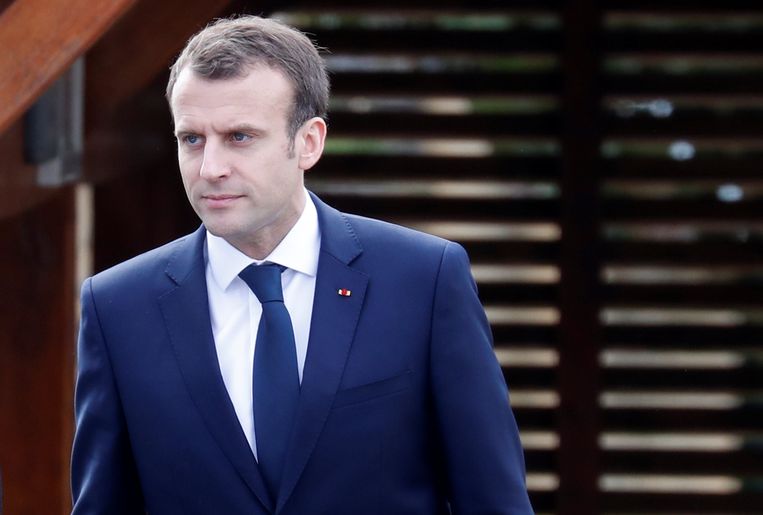 Frans president Emmanuel Macron. Beeld REUTERS